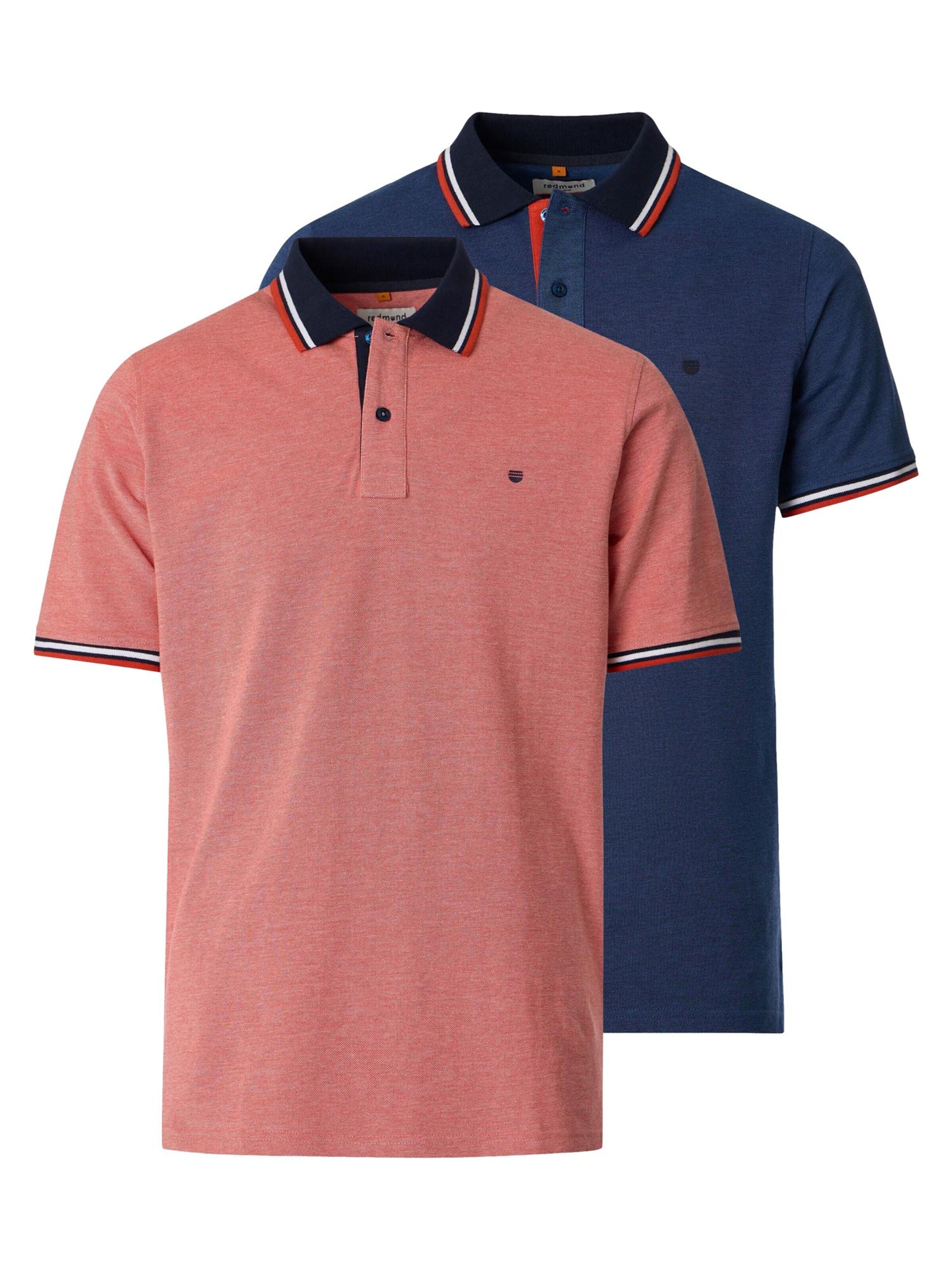 redmond Shirt 'Basic' in Blue: front