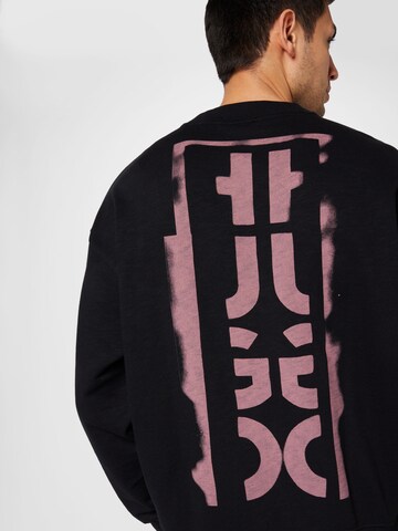 HUGO Red - Sudadera 'Daraz' en negro