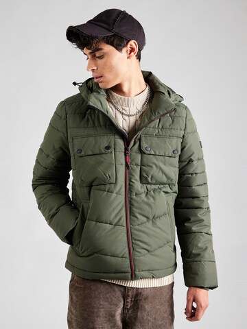 s.Oliver Jacke in Grün: Vorderseite