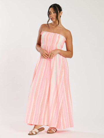 Robe d’été South Beach en rose