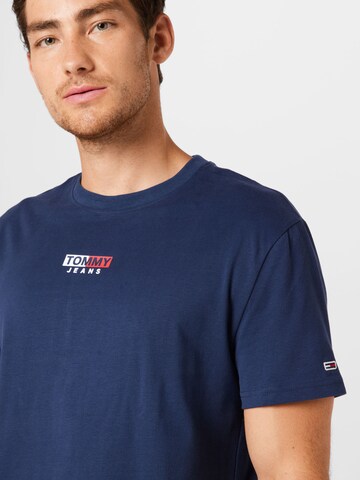 Tommy Jeans - Camiseta en azul