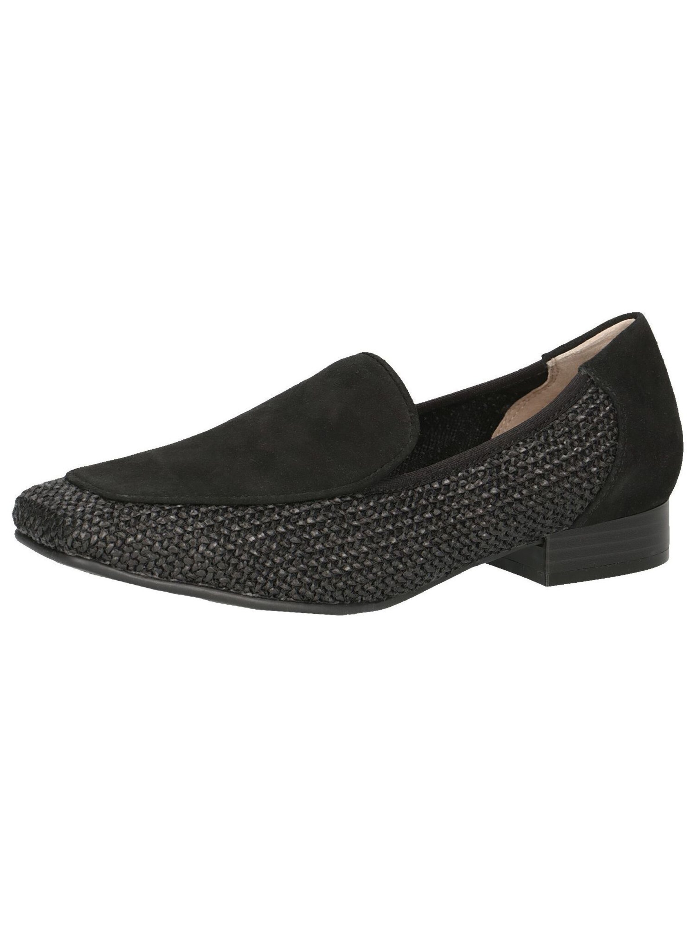 CAPRICE Slipper in Schwarz: Vorderseite