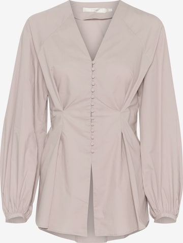InWear Blouse 'Helve' in Beige: voorkant