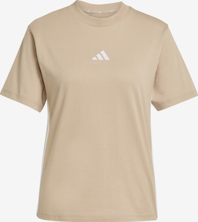 ADIDAS SPORTSWEAR Tehnička sportska majica 'Essentials' u bež / bijela, Pregled proizvoda
