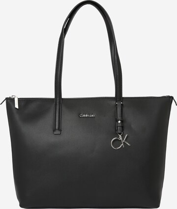 Calvin Klein Shopper in Zwart: voorkant