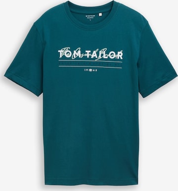 TOM TAILOR - Camiseta en verde: frente
