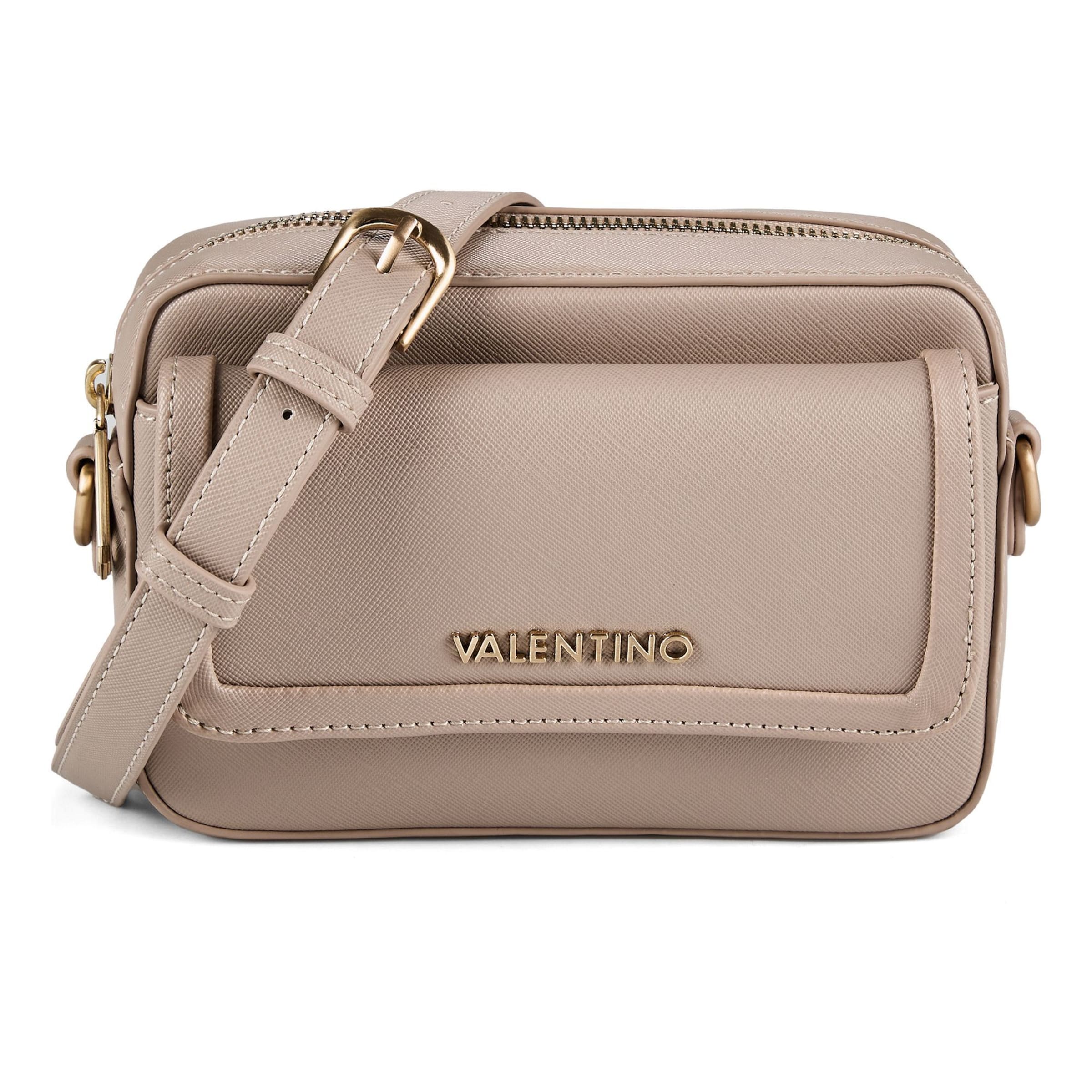 VALENTINO Schoudertas 'Silvia Mir' in Beige: voorkant