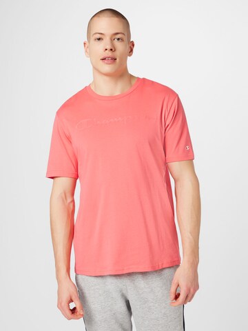 Champion Authentic Athletic Apparel Koszulka w kolorze różowy: przód