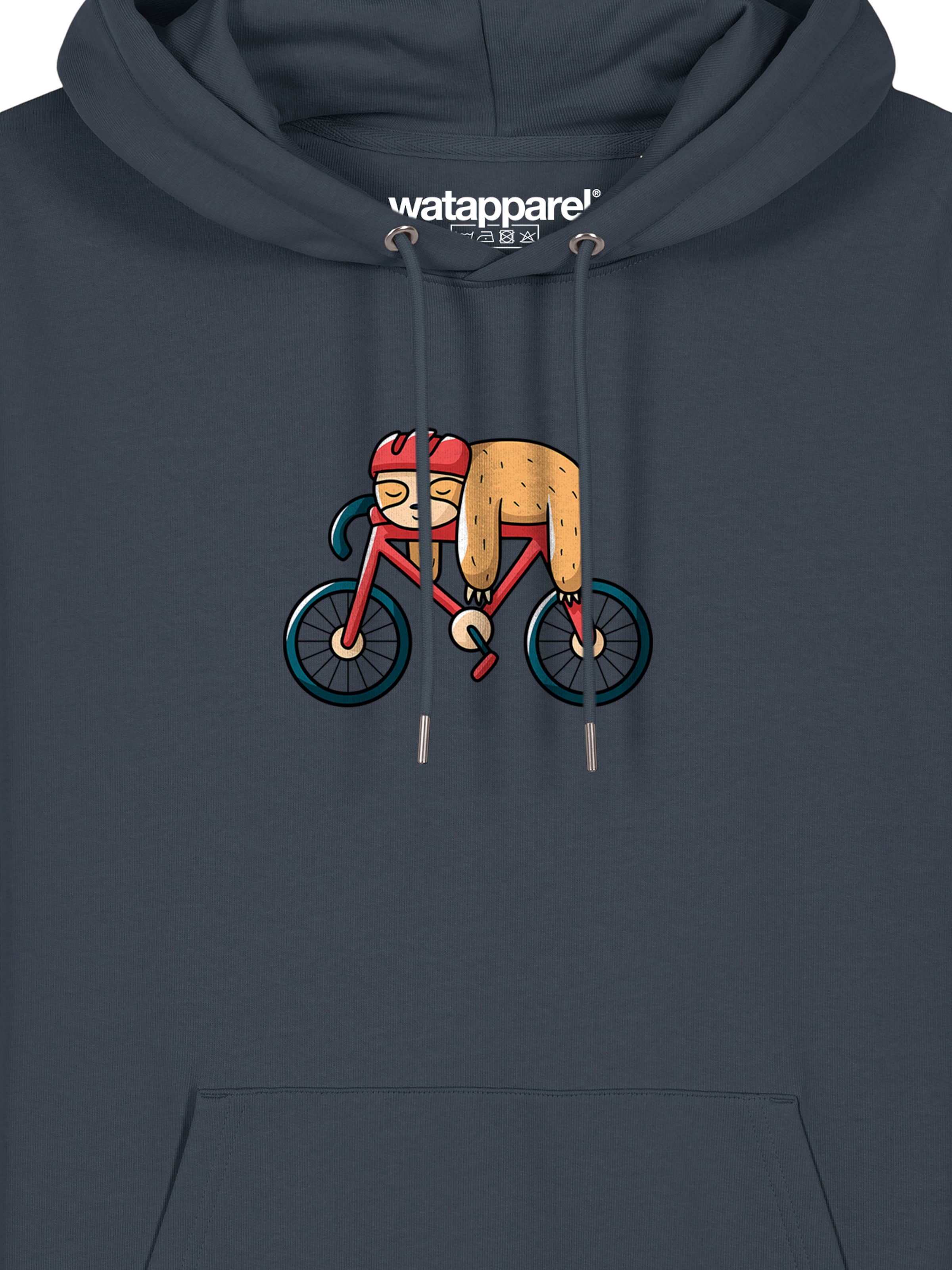 Sweat-shirt ' Sloth ' Watapparel en gris