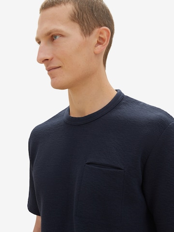 TOM TAILOR T-Shirt in Blau