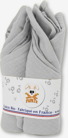PAPATE - Manta para bebé 'Organic Cotton Swaddles' en verde: frente