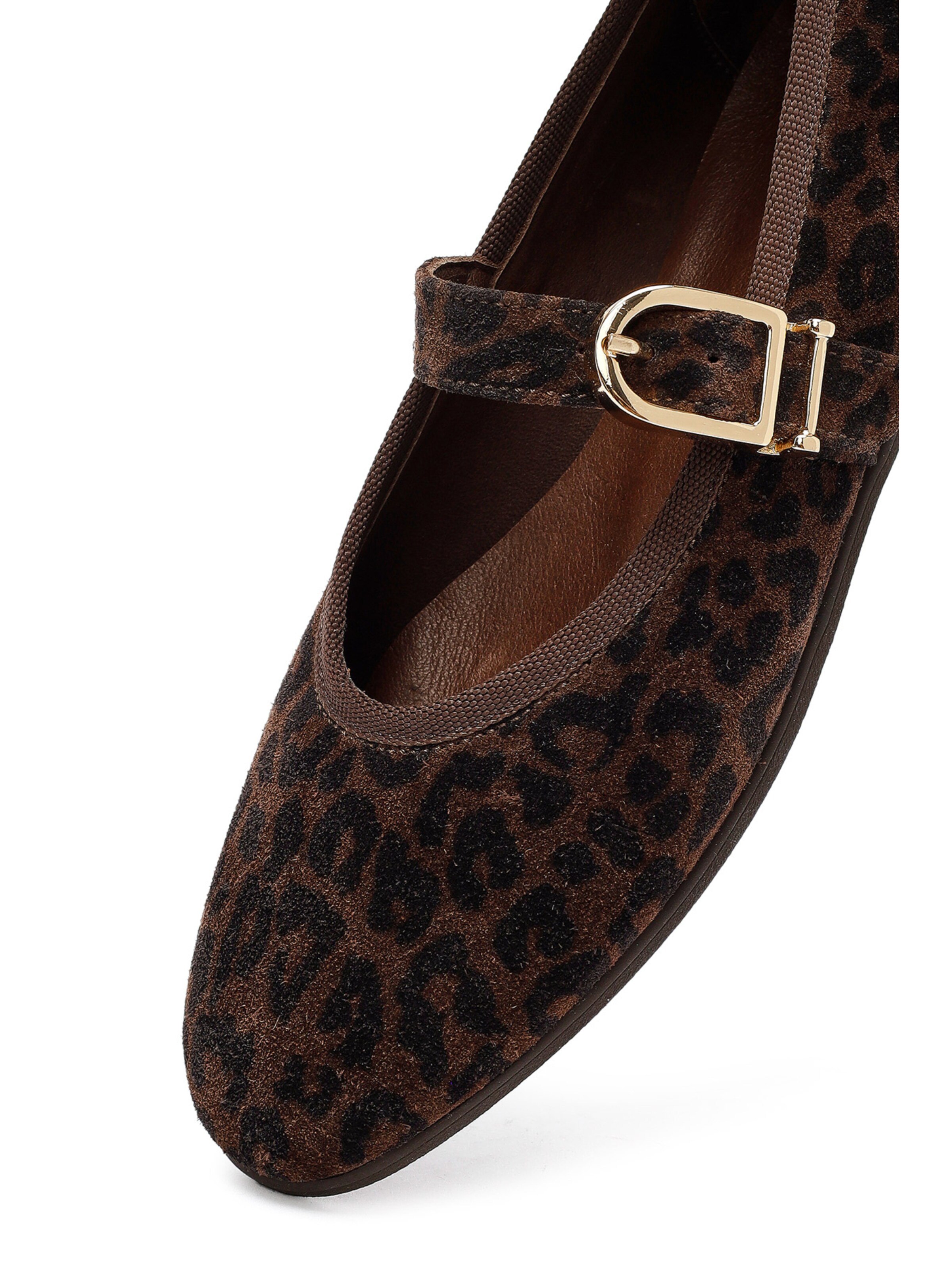 Ballerines à lanières Derimod en marron