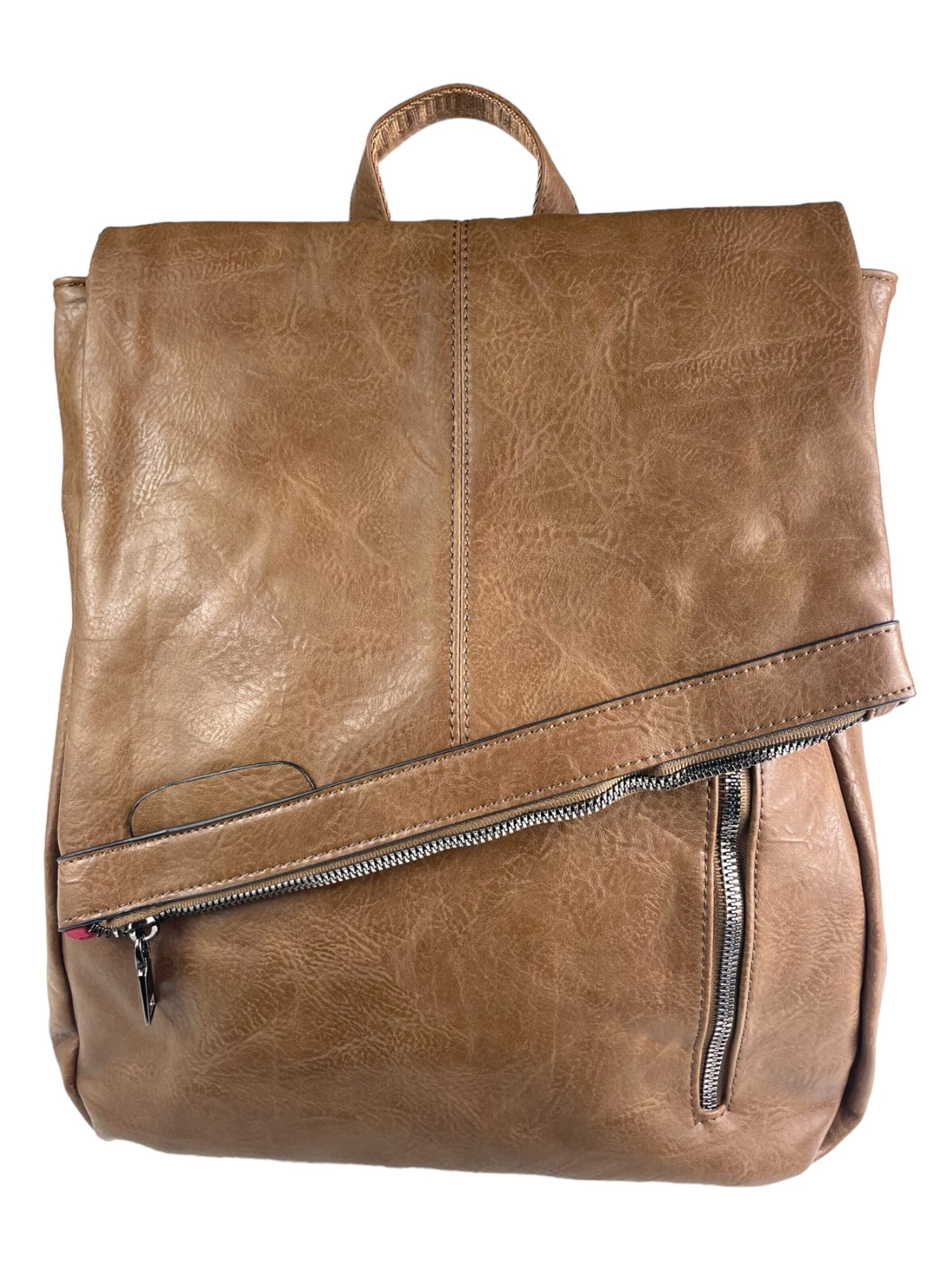 Sac à dos '2in1 Rucksacktasche' Kumixi en marron : devant