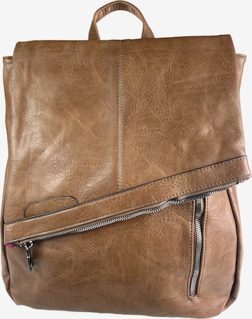 Sac à dos '2in1 Rucksacktasche' Kumixi en marron : devant