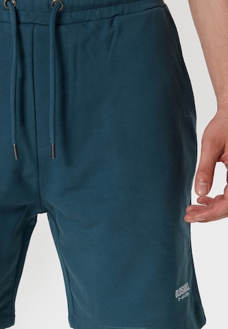 Oldskull Regular Sweatshorts 'Basic Osk' in Grün