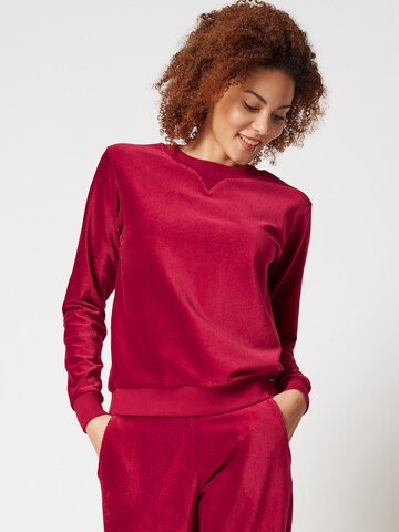 Skiny Sweatshirt in Rood: voorkant