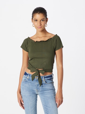 ABOUT YOU - Top 'Arabella' en verde: frente