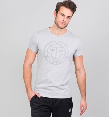 BIDI BADU Performance Shirt 'Apke' in Grey: front