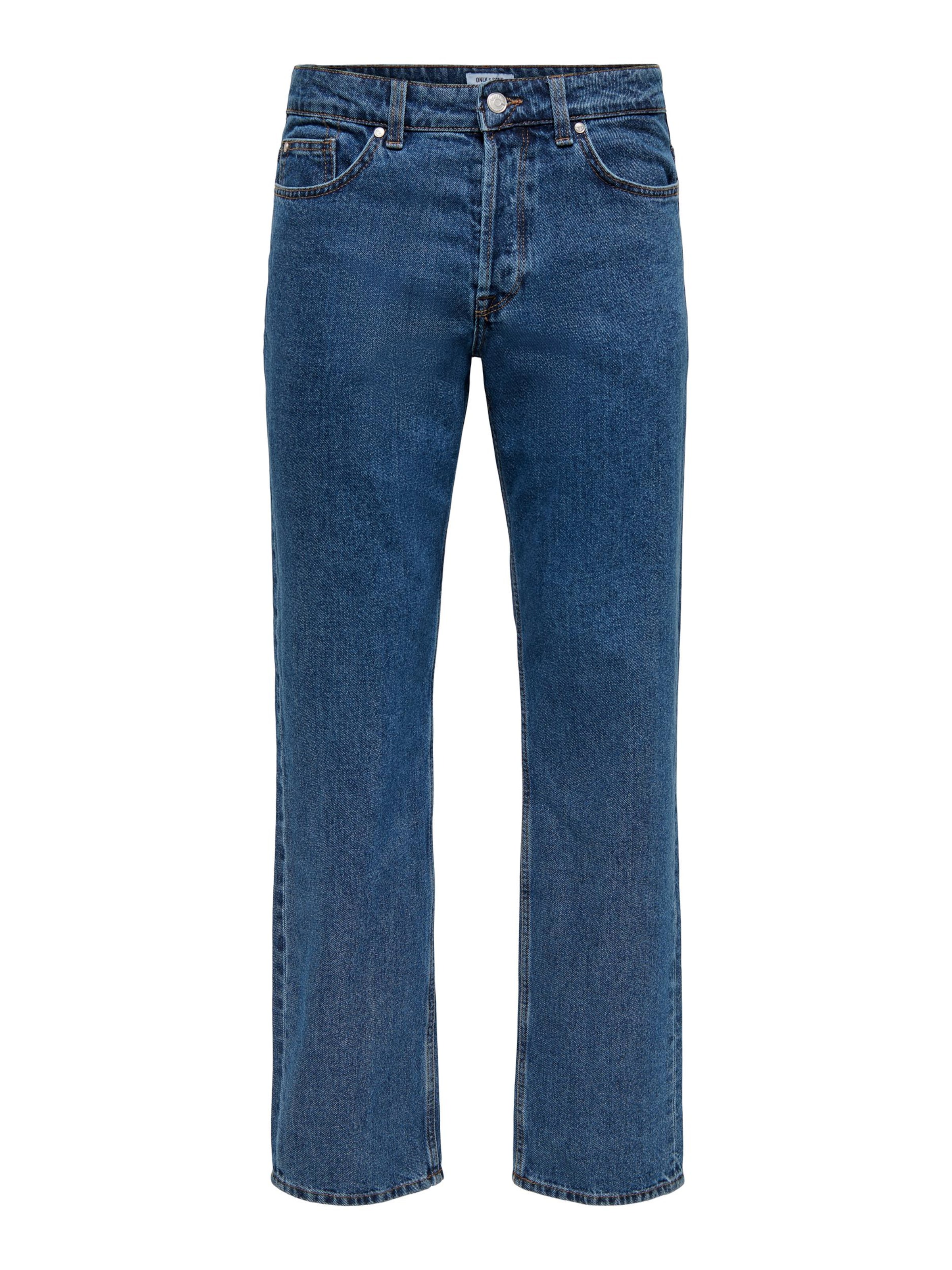 Only & Sonsregular Traperice 'Edge' - plava boja: prednji dio