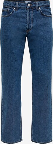 Jeans 'Edge' di Only & Sons in blu: frontale