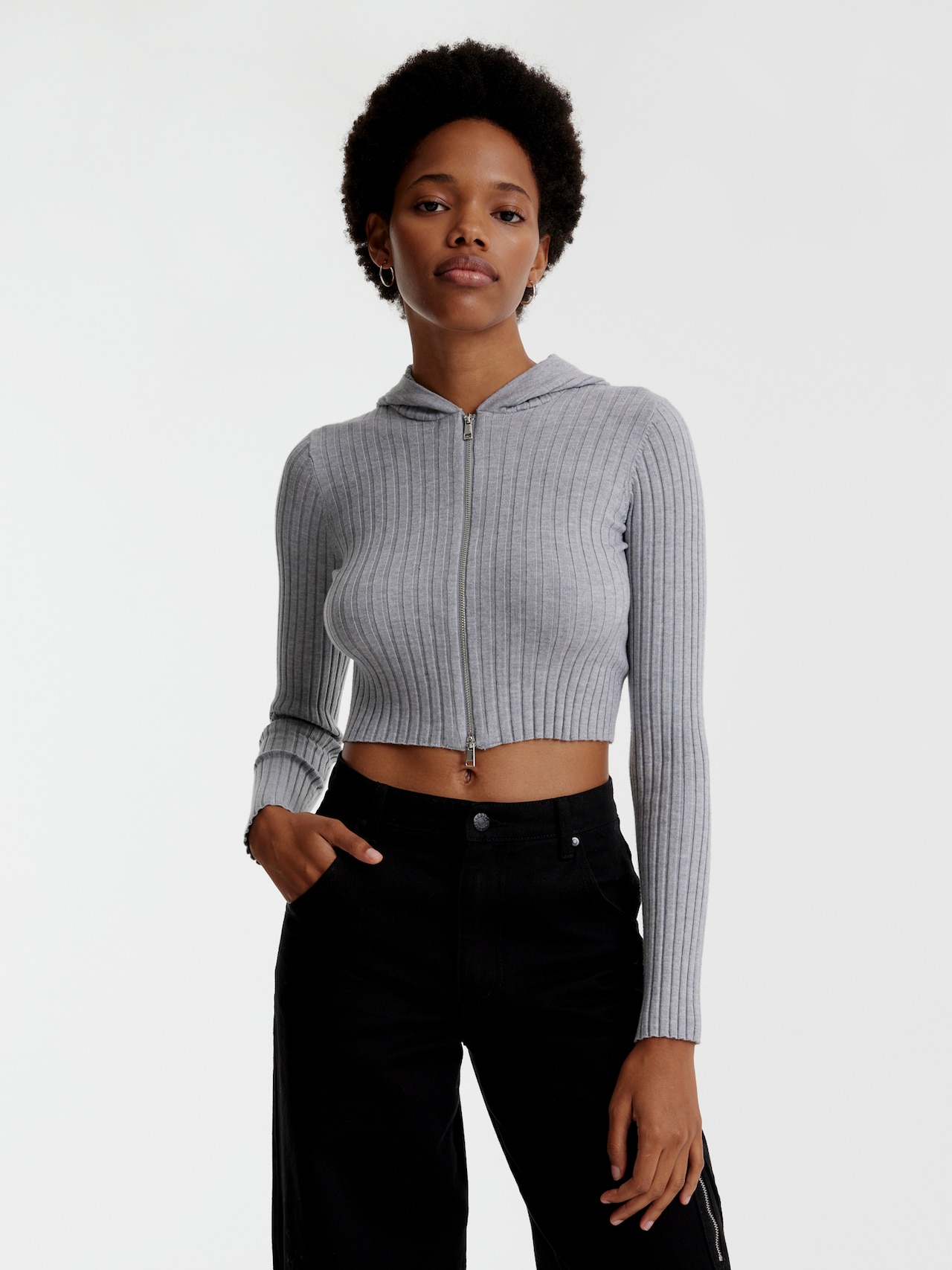 EDITED Cardigan 'Zorana' grå