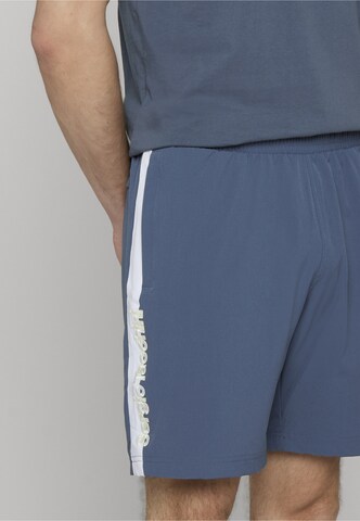 Sergio Tacchini Normální Sportovní kalhoty 'Goccia' – modrá