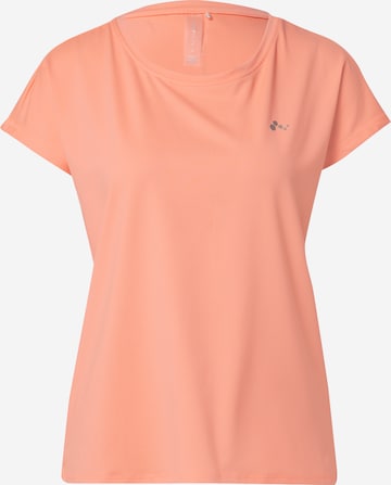 T-shirt fonctionnel 'Aubree' ONLY PLAY en orange : devant