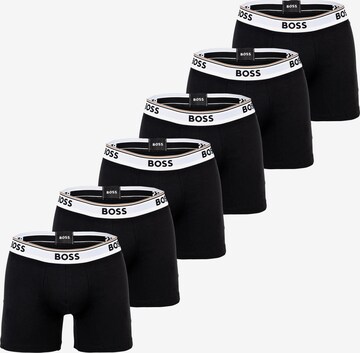 BOSS Boxer shorts in Black: front