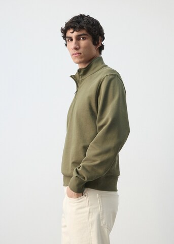 MANGO MAN Sweatshirt 'Winne' in Green