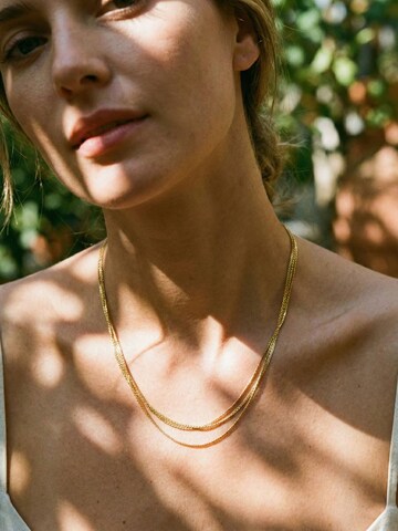 Nemomatheo Necklace 'Triple Layer' in Gold