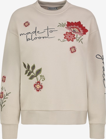 Fresh Made Sweatshirt in Beige: front