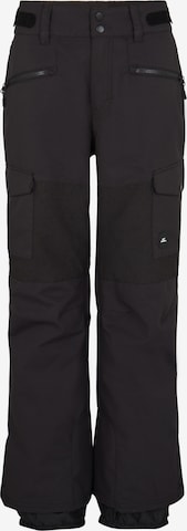 O'NEILL Loosefit Outdoorbroek in Zwart: voorkant