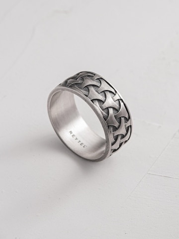 Bague 'DEJAVU' REYTEL en argent : devant