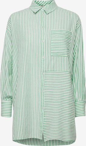 Fransa Blouse 'Kaja' in Groen: voorkant