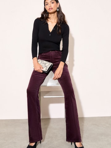 Friends Like These Boot cut Trousers in Red