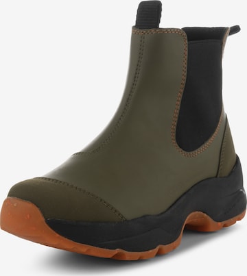 WODEN Rubber Boots 'Siri' in Green: front
