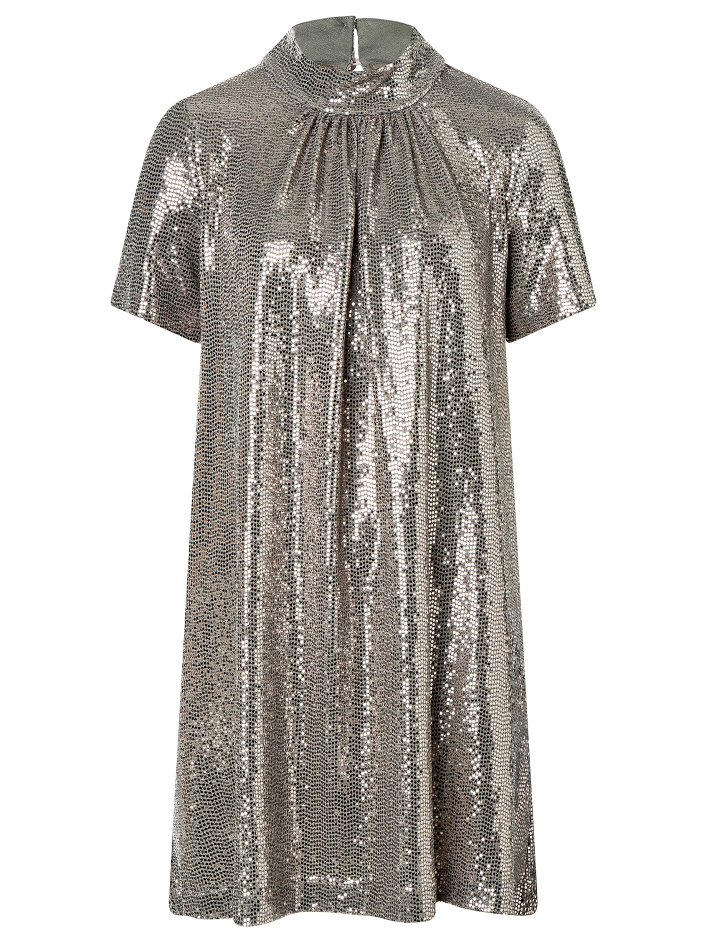 Ana Alcazar Cocktailkleid  'Sagena' in silber, Produktansicht