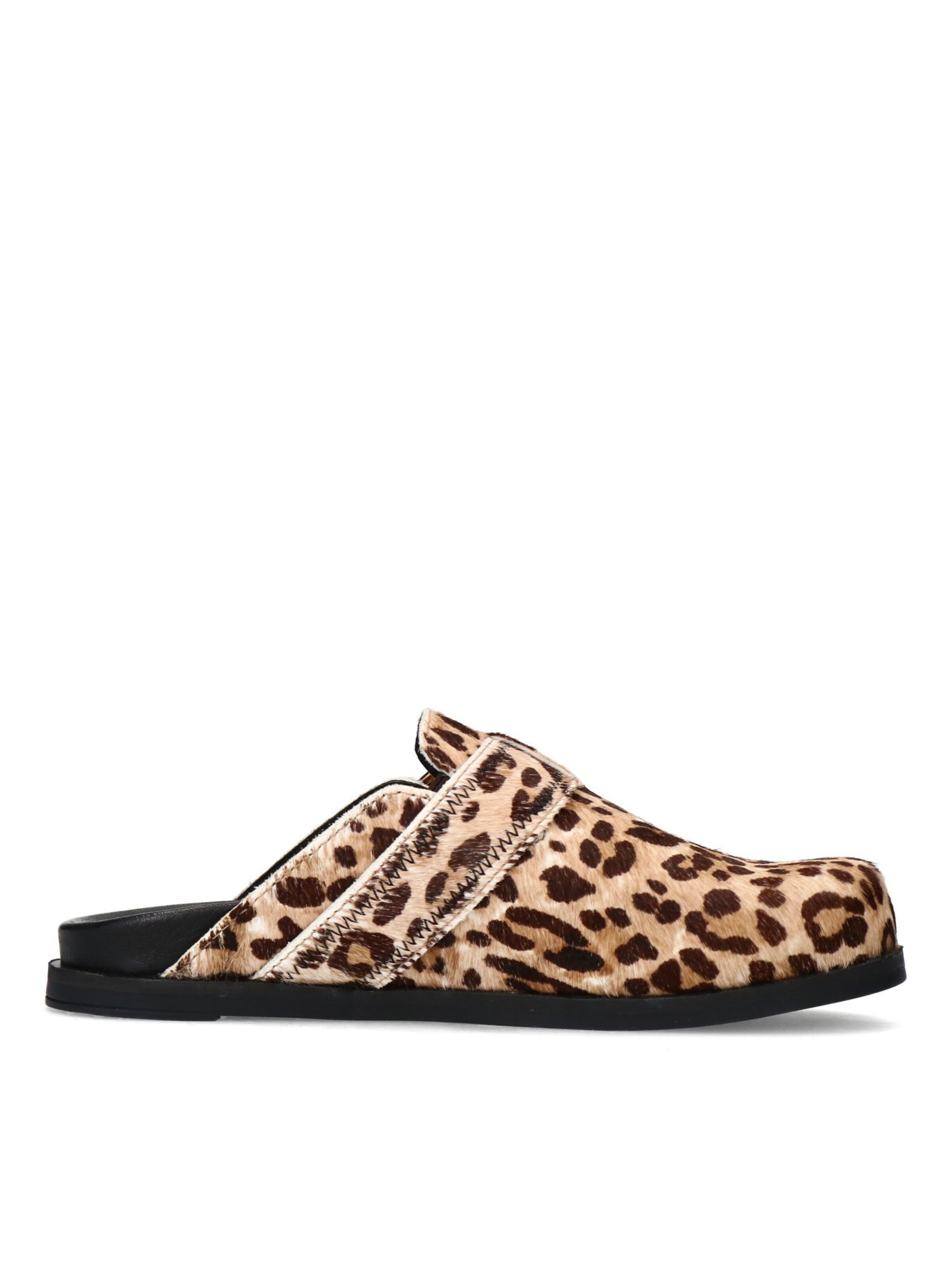 MANFIELD Clogs in Beige