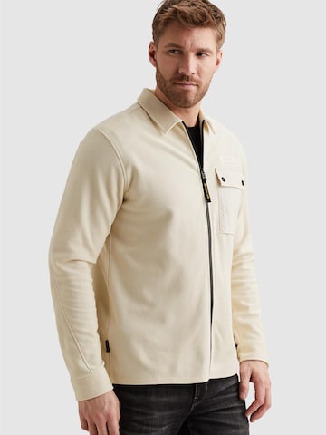 PME Legend - Chaqueta de entretiempo 'PME LEGEND - Shirt jacket with  zipper closure and badge' en beige