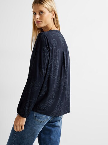 CECIL Bluse in Blau