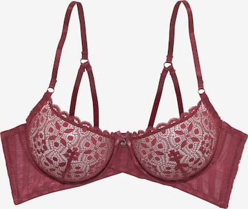 Soutien-gorge s.Oliver en rouge : devant