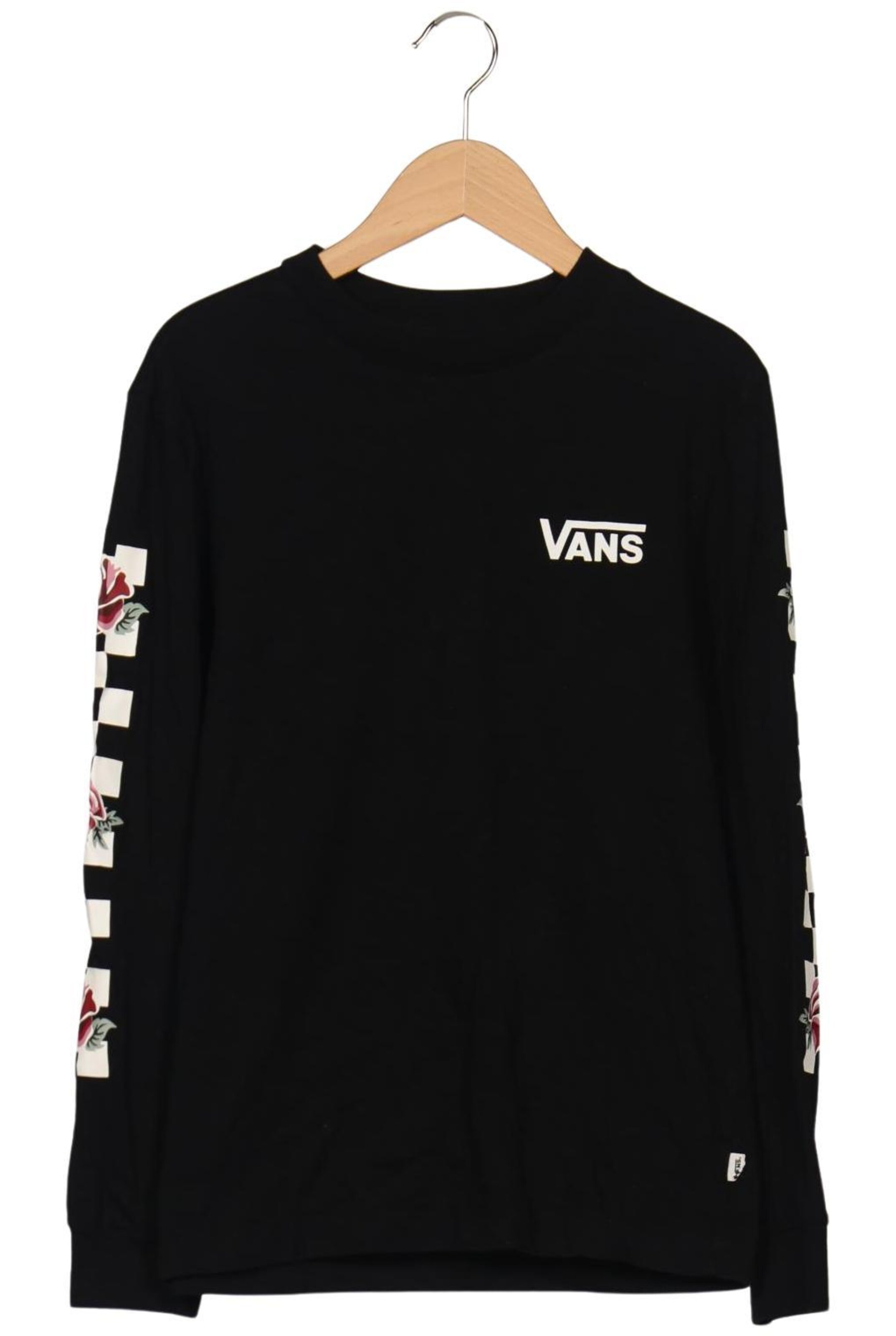 VANS Langarmshirt S in Schwarz: Vorderseite