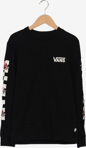 VANS Langarmshirt S in Schwarz: Vorderseite