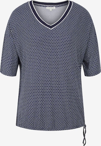 TOM TAILOR Shirt in Blauw: voorkant