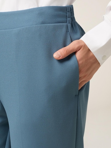 Regular Pantalon oltre en bleu