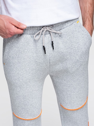 Ombre Slimfit Sportbroek in Grijs
