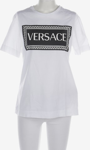 VERSACE Top & Shirt in XS in White: front