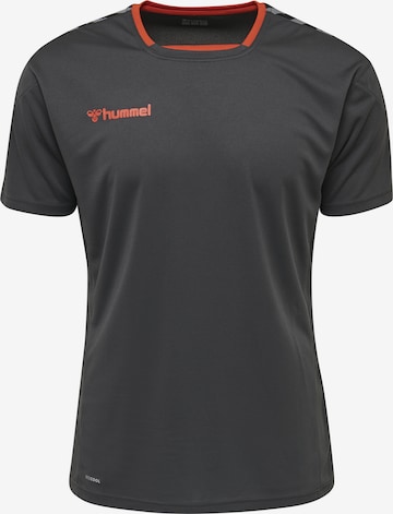Hummel Trainingsshirt in Grau: predná strana