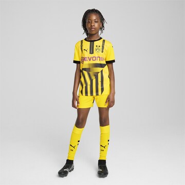 Regular Pantalon de sport 'Borussia Dortmund 24/25' PUMA en jaune