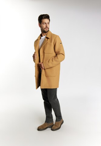 DreiMaster Vintage Демисезонное пальто в Бежевый